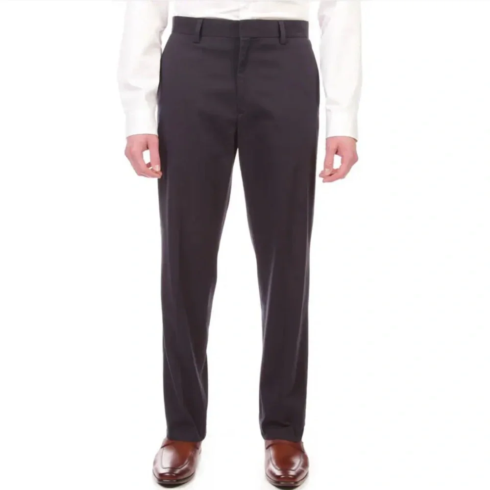 1946 Ballin Flat-Front Non-Iron Stretch Twill Trouser 38x32